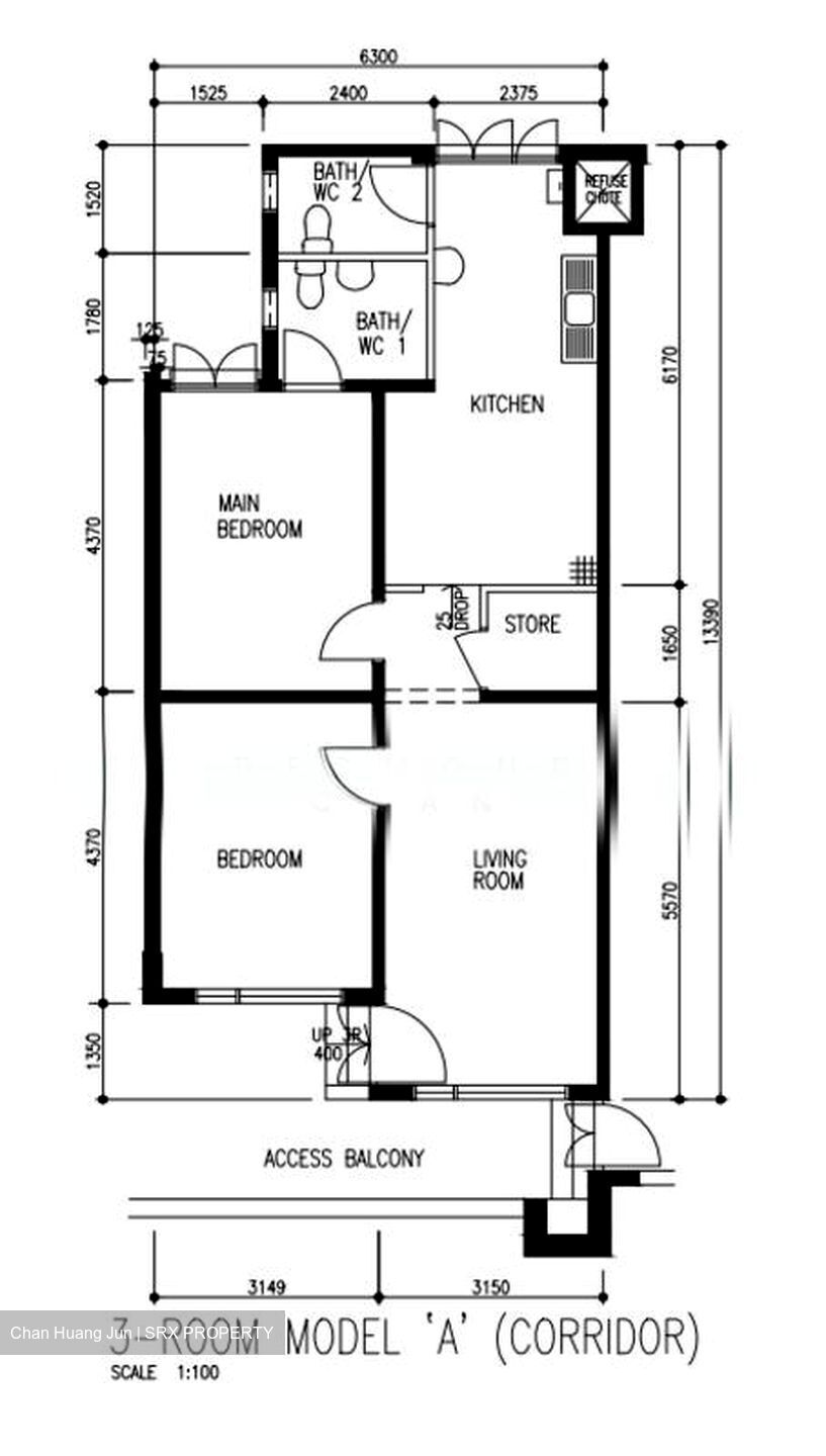 Blk 249 Bangkit Road (Bukit Panjang), HDB 3 Rooms #580595121